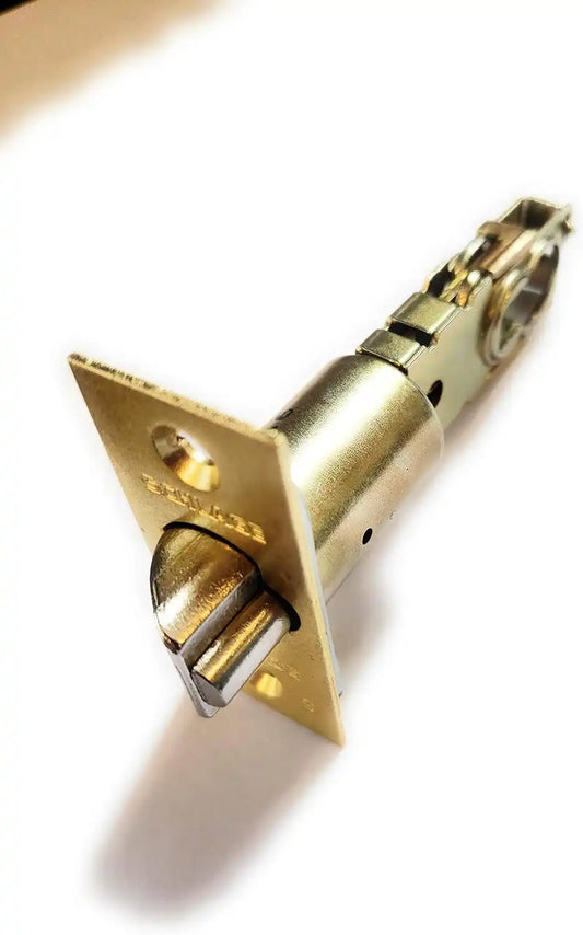Schlage 16207605 Bright Brass F/FA Universal Square Corner Dead Latch for F Series 16-207