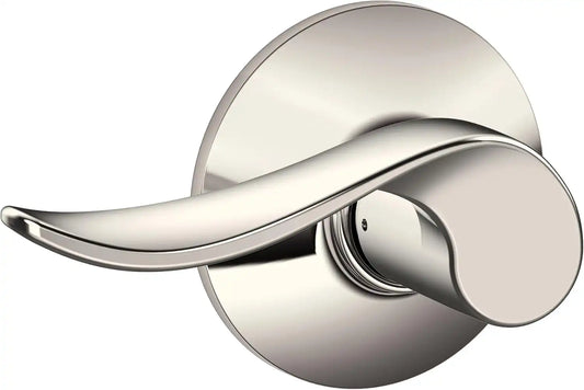 Schlage Sacramento Hall/Closet Passage Handle, Reversible, Polished Nickel