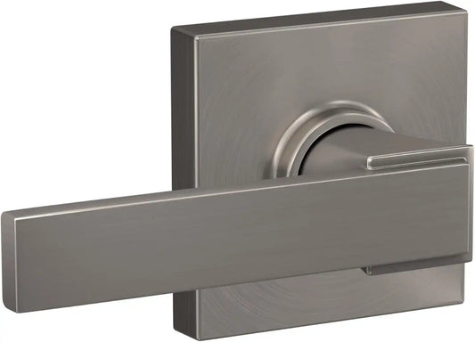 Schlage Northbrook Hall/Closet Passage Handle, Reversible, Satin Nickel