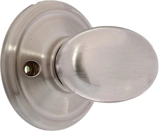 Schlage Lock Company F60CAM619SIE Schlage Camelot Active Door Handleset with Siena Interior, Satin Nickel