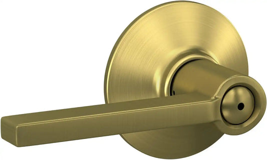 Schlage F40LAT608 Schlage F40-LAT Latitude Privacy Door Lever Set
